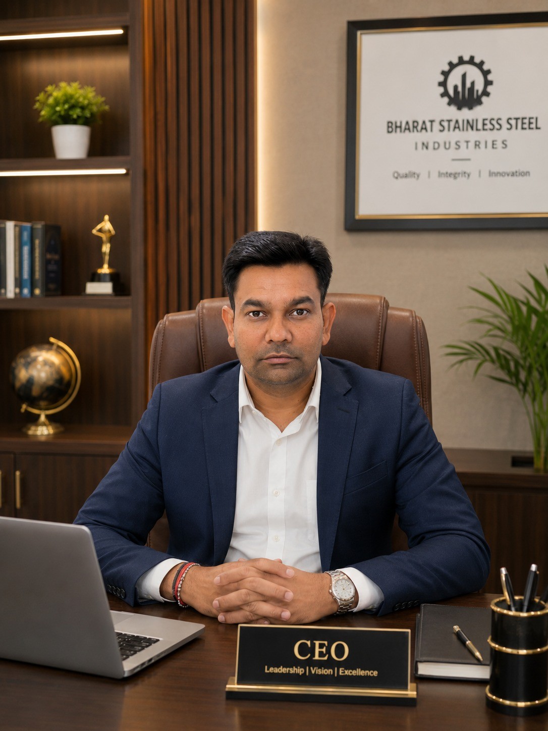 Mr. Subhash Chander, CEO — Bharat Stainless Steel Industries